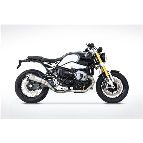 Zard BLACK TITANIUM RACING SLIP-ONS BMW 1200 R nine T 15 - 20