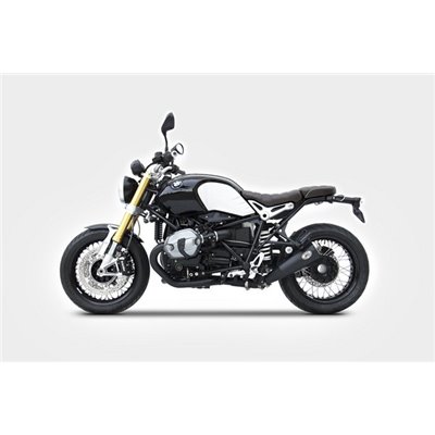 Zard BAD CHILD-BLACK SS RACING SLIP-ON BMW 1200 R nine T 15 - 20