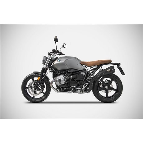 Zard SPECIAL ED.-BLACK SS E4 SLIP-ON BMW 1200 R nine T Scrambler 17 - 20