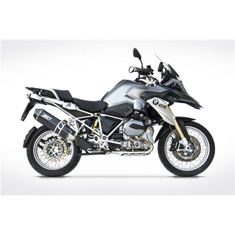 Zard PENTA-SS RACING SLIP-ONS WITH CARBON SLEEVE AND END CAP BMW R 1200 GS 13 - 18