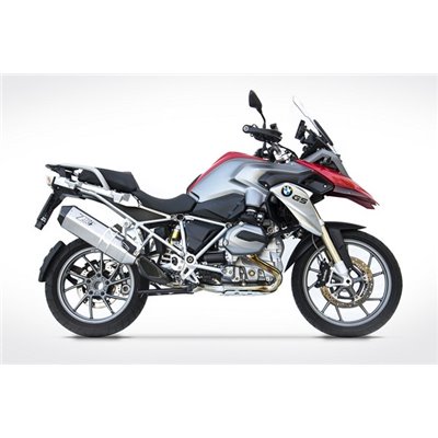 Zard PENTA-SS E3 HOM. SLIP-ONS WITH CARBON END CAP BMW R 1200 GS 13 - 16