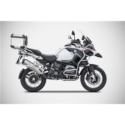 Zard PENTA-R-SS E4 HOM. SLIP-ON WITH CARBON END CAP BMW R 1200 GS 17 - 18