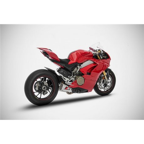 Zard TITANIUM RACING COMPENSED SLIP-ONS KIT AND TITANIUM END CAPS DUCATI PANIGALE V4-V4S 18 - 23