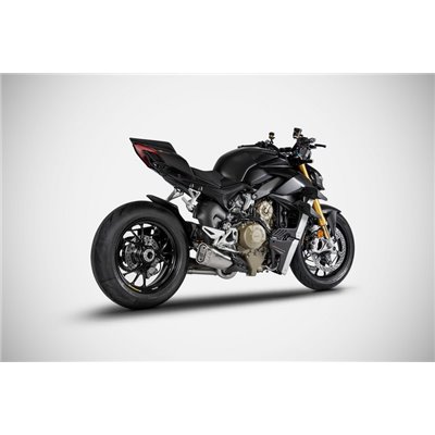 Zard TITANIUM RACING COMPENSED SLIP-ONS KIT AND TITANIUM END CAPS DUCATI STREETFIGHTER V4 20 - 23