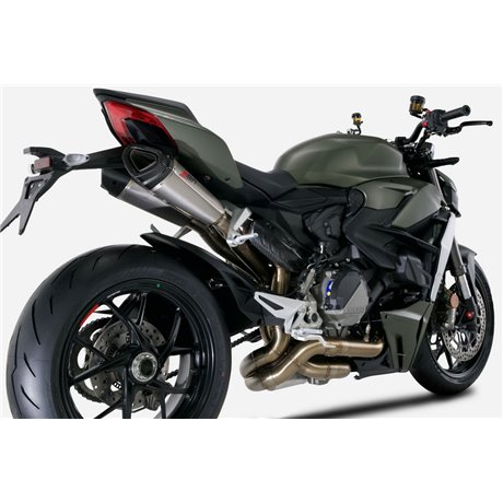 Zard SS RACING FULL KIT WITH TITANIUM SLIPON DUCATI STREETFIGHTER V2 20 - 23