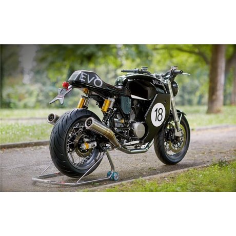 Zard BLACK SS RACING SLIP-ONS DUCATI GT 1000 09 - 11