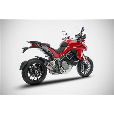 Zard SS E4 SLIP-ON WITH TITANIUM SLEEVE DUCATI MULTISTRADA 1260 18 - 19