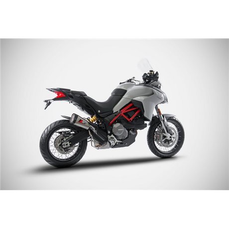Zard SS RACING SLIP-ON WITH TITANIUM SLEEVE DUCATI MULTISTRADA 950 18 - 19