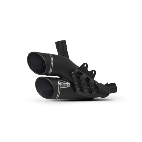 Zard BLACK SS RACING SLIP-ON KIT DUCATI DIAVEL 1260 EURO 5 21 - 22