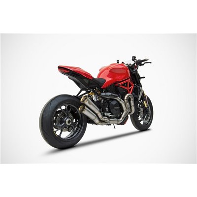 Zard OVERLAP-SS RACING SLIP-ONS TITAN DUCATI MONSTER 1100 EVO 11 - 13