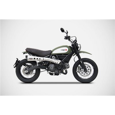 Zard LTD. HIGH M.-BLACK SS RACING FULL KIT DUCATI SCRAMBLER 800 15 - 19