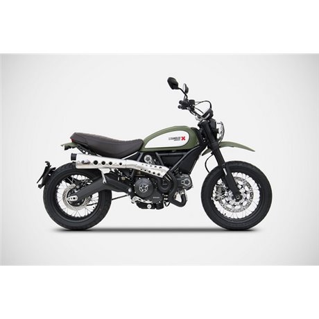 Zard LTD. HIGH M.-BLACK SS RACING FULL KIT DUCATI SCRAMBLER 800 15 - 19