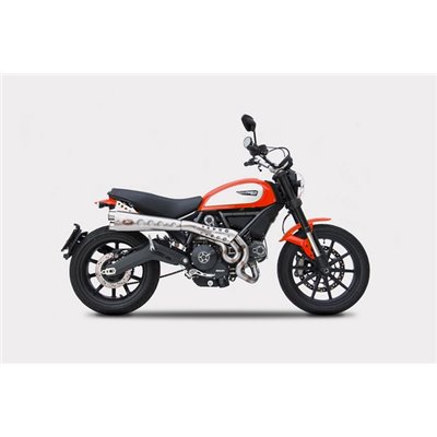 Zard LTD. HIGH M.-BRUSHED SS RACING FULL KIT DUCATI SCRAMBLER 800 15 - 19