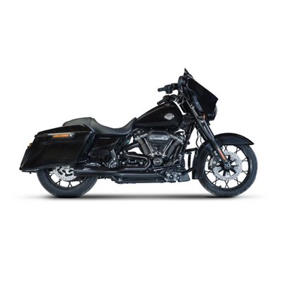 Zard BLACK SS RACING 2>1 FULL KIT HARLEY DAVIDSON TOURING M8 16 - 23