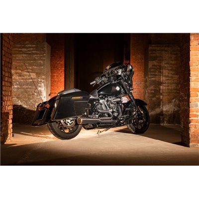 Zard 120TH L.E._ BLACK SS RACING 2>1 FULL KIT  HARLEY DAVIDSON TOURING M8 21 - 23