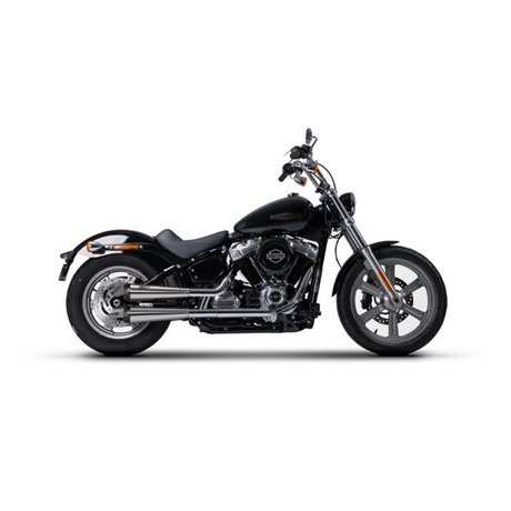 Zard BLACK SS RACING 2>2 SLIP-ONS ALU END CAP HARLEY DAVIDSON SOFTAIL M8 16 - 23