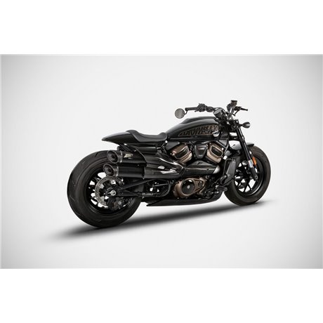 Zard GT-BLACK SS RACING SLIP-ON KIT HARLEY DAVIDSON SPORTSTER S 1250 21 - 23