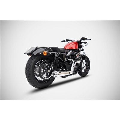 Zard CONICAL-POLISHED SS RACING FULL KIT HARLEY DAVIDSON SPORTSTER 03 - 13