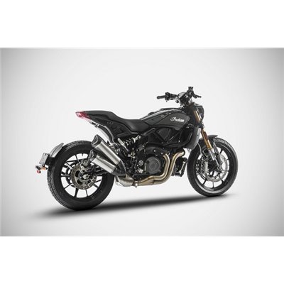 Zard SS E4 SLIP-ON WITH TITANIUM SLEEVE INDIAN FTR 1200 18 - 20