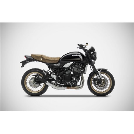 Zard BLACK SS RACING SLIP-ON KAWASAKI Z 900 RS 18 - 20