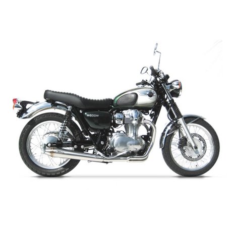 Zard CONICAL-POLISHED SS RACING FULL KIT KAWASAKI W 800 10 - 17