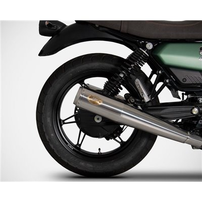Zard POLISHED SS RACING SLIP-ONS MOTO GUZZI V7 850 21 - 23