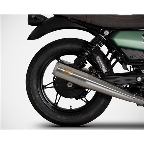 Zard POLISHED SS RACING SLIP-ONS MOTO GUZZI V7 850 21 - 23