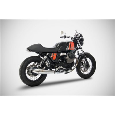 Zard CONICAL-SS RACING SLIP-ONS MOTO GUZZI V7 CAFE CLASSIC / STONE - V7II STONE 08 - 17
