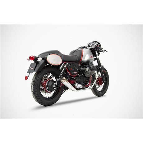 Zard SS RACING SLIP-ONS MOTO GUZZI V7 II RACER 15 - 17