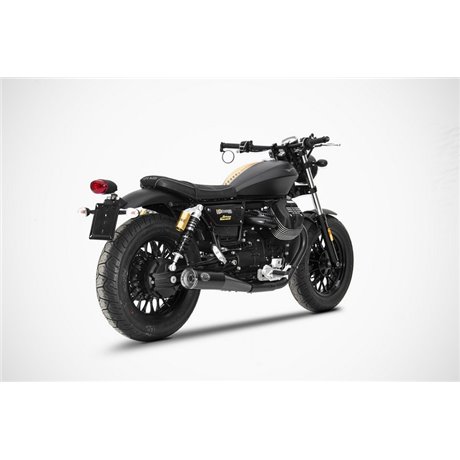 Zard SLIM-SS RACING SLIP-ONS MOTO GUZZI V9 BOBBER / ROAMER 16 - 19