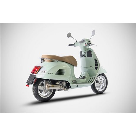 Zard SS RACING SLIP-ON AND BRONZED END CAP PIAGGIO VESPA GTS 300 20 - 23
