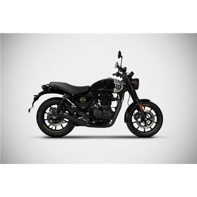 Zard BLACK SS E5 SLIP-ON ROYAL ENFIELD HUNTER 350 23