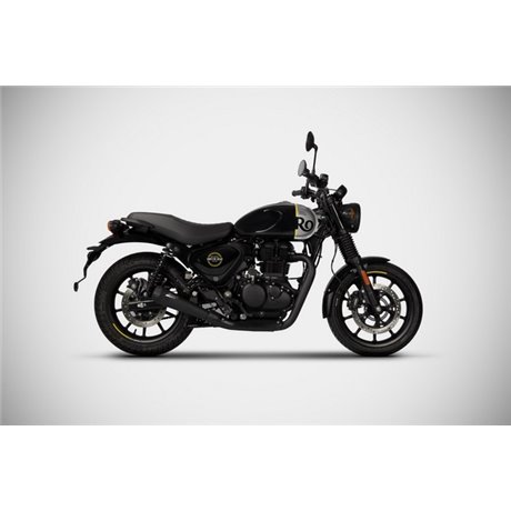 Zard BLACK SS RACING SLIP-ON ROYAL ENFIELD HUNTER 350 23