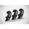 Zard CARBON COVERS FOR OEM HEADERS TRIUMPH ROCKET III 21 - 23