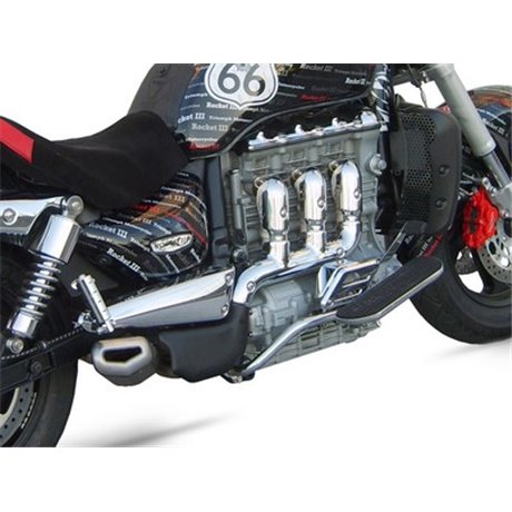 Zard PENTA-SS RACING SLIP-ONS AND CARBON SLEEVES TRIUMPH ROCKET III (NO ABS) 06 - 16