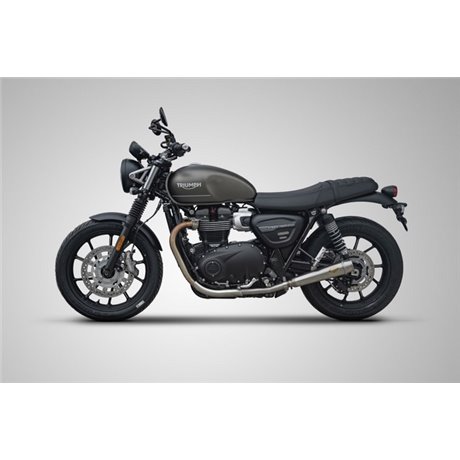 Zard BLACK SS RACING SLIP-ONS TRIUMPH SPEED TWIN 900 21 - 23