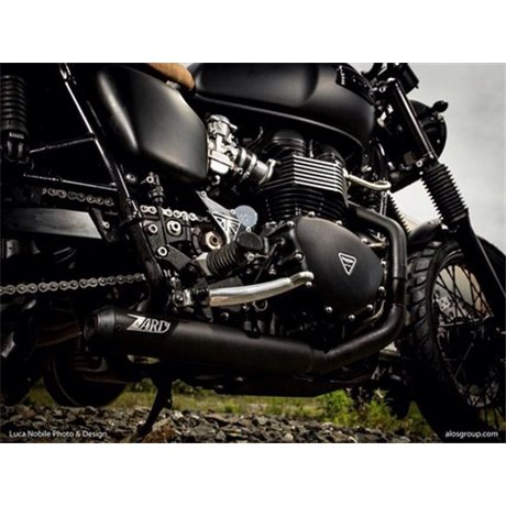 Zard CROSS-BLACK SS RACING FULL KIT TRIUMPH T100, THRUXTON 900 - CARBURATOR/INJ 01 - 16