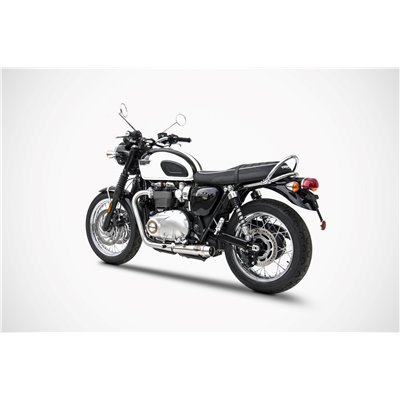 Zard SS E4 SLIP-ONS AND HEADERS TRIUMPH BONNEVILLE T120 16 - 20