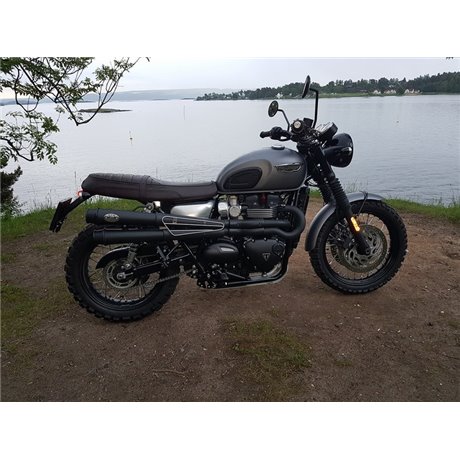 Zard HIGH M. BLACK SS RACING FULL KIT TRIUMPH BONNEVILLE T120 16 - 23