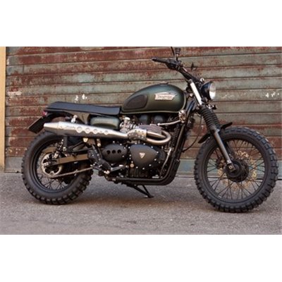 Zard CONICAL H.M._SS E3 CATALYZED FULL KIT TRIUMPH SCRAMBLER 900 - INJECTION 08 - 16