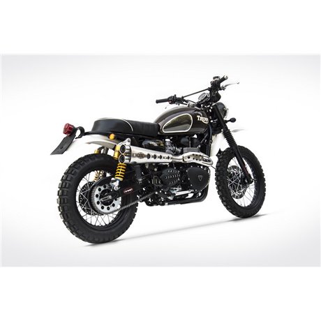 Zard SPECIAL. ED. H.M.-BLACK SS RACING FULL KIT TRIUMPH SCRAMBLER 900 - CARBURATOR/INJECTION 01 - 16