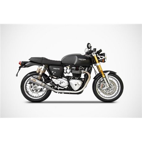 Zard SS RACING SLIP-ONS TRIUMPH THRUXTON-R 1200 17 - 20