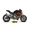 Moto exhaust Exan Carbon Cap Titan Ducati Monster 1200 / S / R 2017 - 2020  