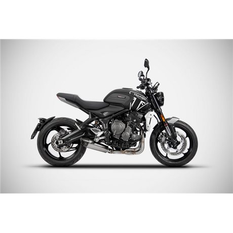 Zard SS E5 FULL KIT AND CARBON END CAP TRIUMPH TRIDENT 660 21 - 23