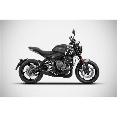 Zard BLACK SS RACING FULL KIT AND CARBON END CAP TRIUMPH TRIDENT 660 21 - 23