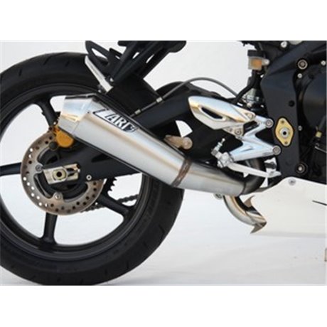 Zard BLACK SS RACING SLIP-ON TRIUMPH STREET TRIPLE 675 07 - 12