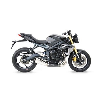 Zard SHORT-SS RACING SLIP-ON AND CARBON END CAP TRIUMPH STREET TRIPLE 675 13 - 16