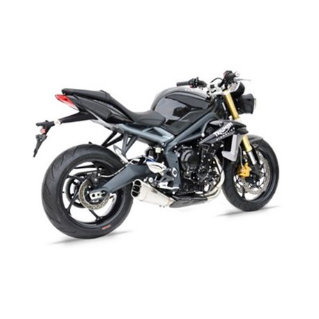 Zard SHORT-SS RACING SLIP-ON TRIUMPH STREET TRIPLE 675 13 - 16