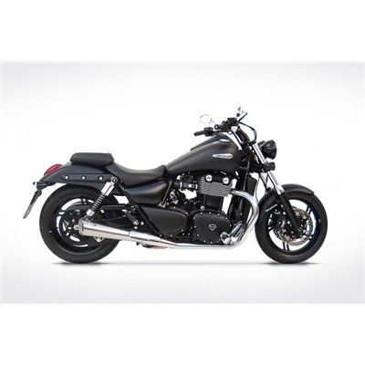 Zard CONICAL-BLACK SS RACING SLIP-ONS TRIUMPH THUNDERBIRD 1600 09 - 16