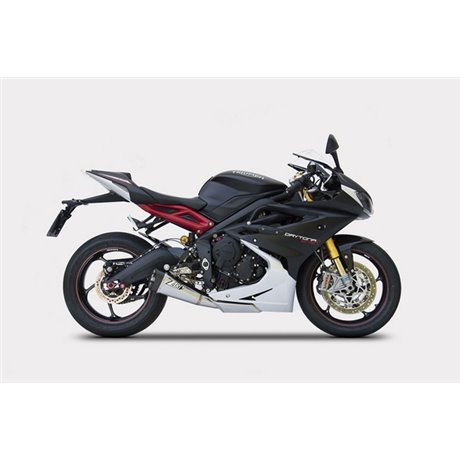 Zard SHORT-SS RACING SLIP-ON TRIUMPH DAYTONA 675 13 - 16